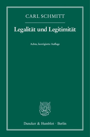 Legalität und Legitimität.