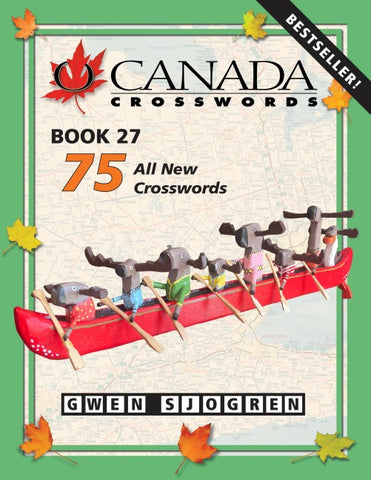 O Canada Crosswords Book 27