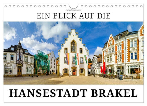 Ein Blick auf die Hansestadt Brakel (Wandkalender 2027 DIN A4 quer), CALVENDO Monatskalender
