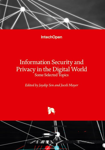 Information Security and Privacy in the Digital World