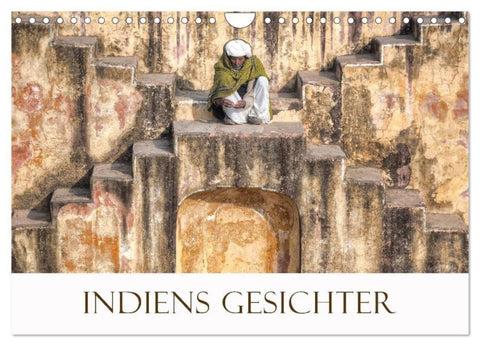 Indiens Gesichter (Wandkalender 2027 DIN A4 quer), CALVENDO Monatskalender