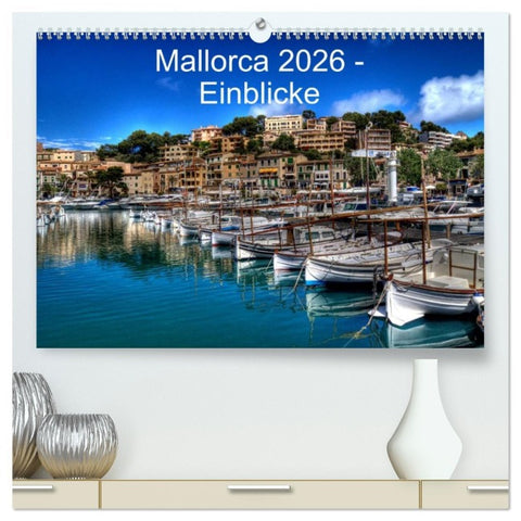 Mallorca 2026 - Einblicke (hochwertiger Premium Wandkalender 2026 DIN A2 quer), Kunstdruck in Hochglanz