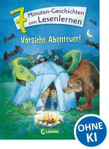 Leselöwen - Das Original - 7-Minuten-Geschichten zum Lesenlernen - Vorsicht, Abenteuer!