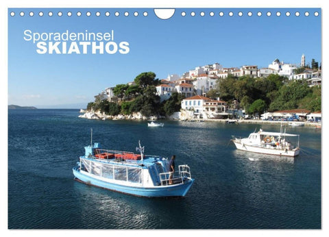 Sporadeninsel Skiathos (Wandkalender 2027 DIN A4 quer), CALVENDO Monatskalender