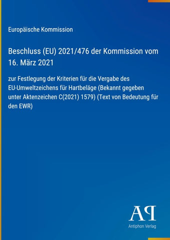 Beschluss (EU) 2021/476 der Kommission vom 16. März 2021