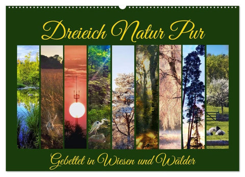 Dreieich Natur Pur (Wandkalender 2027 DIN A2 quer), CALVENDO Monatskalender