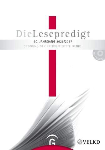 Die Lesepredigt, Perikopenreihe III / Die Lesepredigt 2026/2027