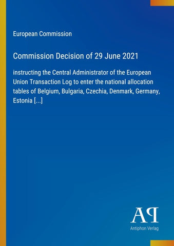 Commission Decision of 29 June 2021