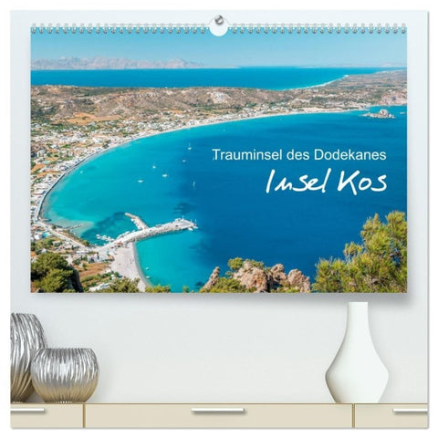 Insel Kos - Trauminsel des Dodekanes (hochwertiger Premium Wandkalender 2027 DIN A2 quer), Kunstdruck in Hochglanz