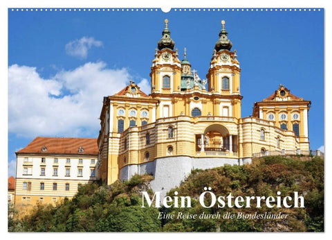 Mein Österreich. Eine Reise durch die Bundesländer (Wandkalender 2026 DIN A2 quer), CALVENDO Monatskalender
