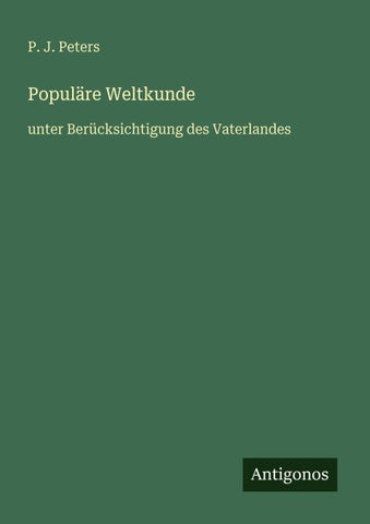 Populäre Weltkunde