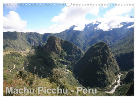 Machu Picchu - Peru (Wandkalender 2027 DIN A3 quer), CALVENDO Monatskalender