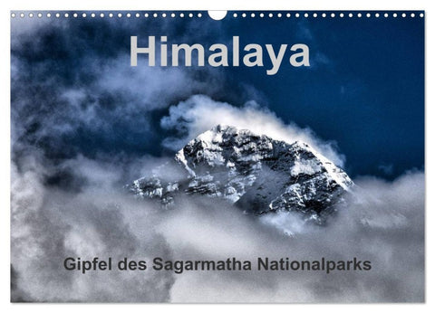 Himalaya - Gipfel des Sagarmatha Nationalparks (Wandkalender 2026 DIN A3 quer), CALVENDO Monatskalender