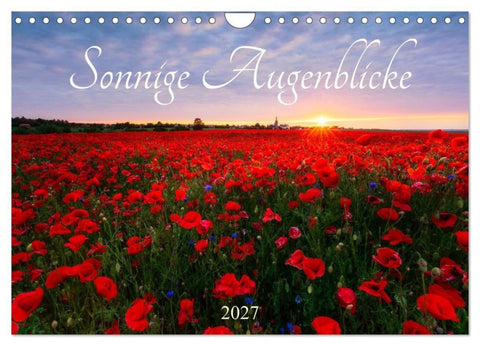 Sonnige Augenblicke (Wandkalender 2027 DIN A4 quer), CALVENDO Monatskalender