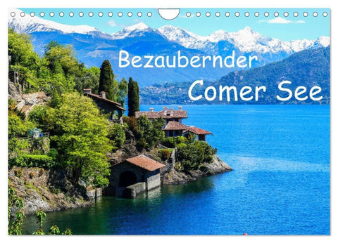 Bezaubernder Comer See (Wandkalender 2027 DIN A4 quer), CALVENDO Monatskalender