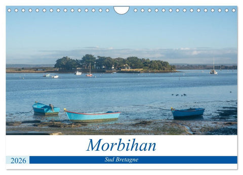 Morbihan, Sud Bretagne (Calendrier mural 2026 DIN A4 vertical), CALVENDO calendrier mensuel