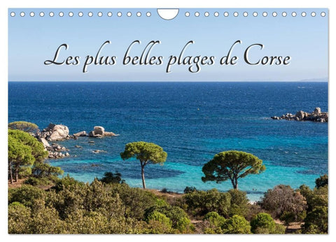Les plus belles plages de Corse (Calendrier mural 2026 DIN A4 vertical), CALVENDO calendrier mensuel