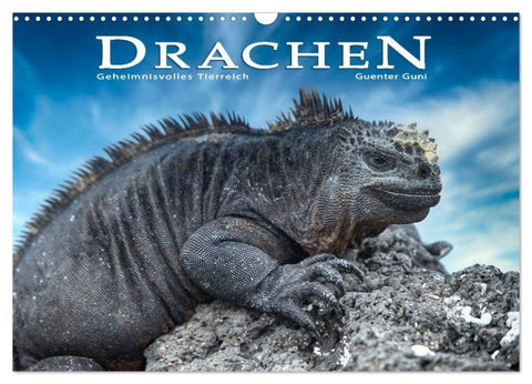 Drachen: Geheimnisvolles Tierreich (Wandkalender 2027 DIN A3 quer), CALVENDO Monatskalender