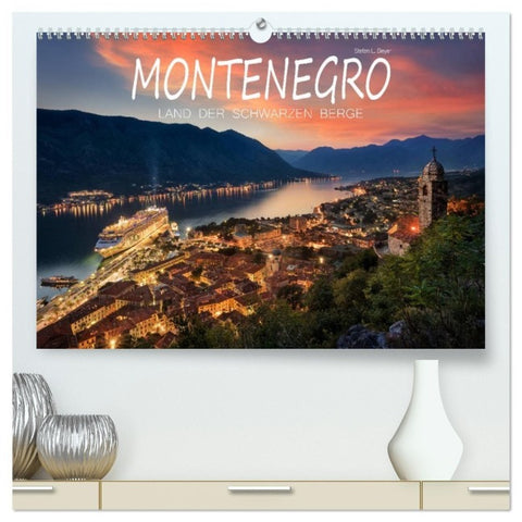 Montenegro - Land der schwarzen Berge (hochwertiger Premium Wandkalender 2027 DIN A2 quer), Kunstdruck in Hochglanz