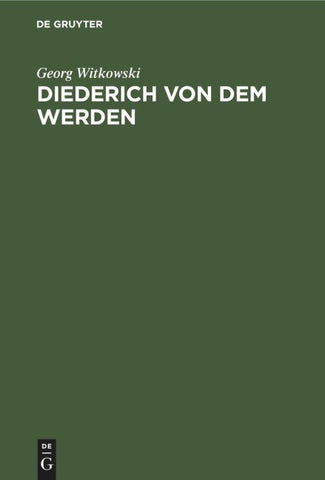 Diederich von dem Werden