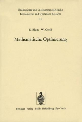 Mathematische Optimierung