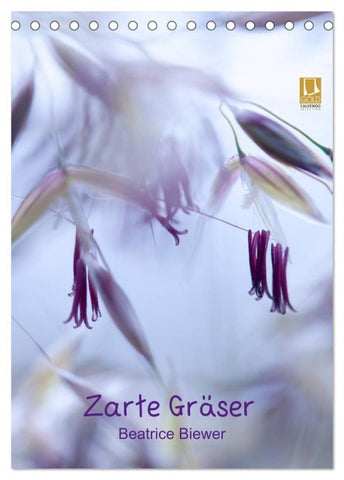 Zarte Gräser (Tischkalender 2027 DIN A5 hoch), CALVENDO Monatskalender