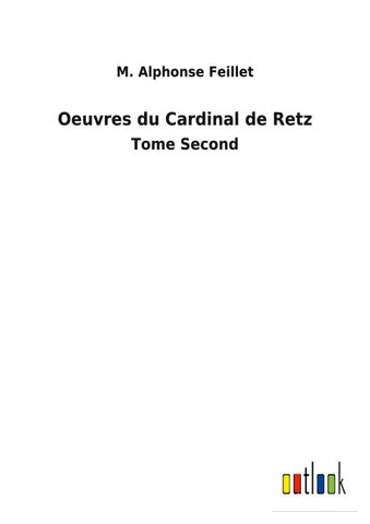 Oeuvres du Cardinal de Retz