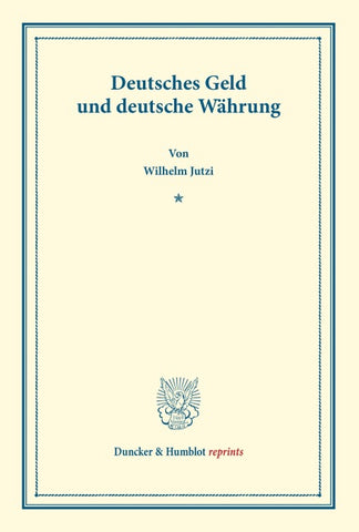 Deutsches Geld und deutsche Währung