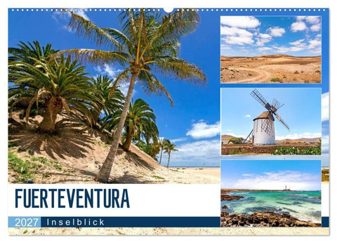 FUERTEVENTURA - Inselblick (Wandkalender 2027 DIN A2 quer), CALVENDO Monatskalender