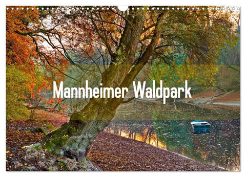 Mannheimer Waldpark (Wandkalender 2027 DIN A3 quer), CALVENDO Monatskalender