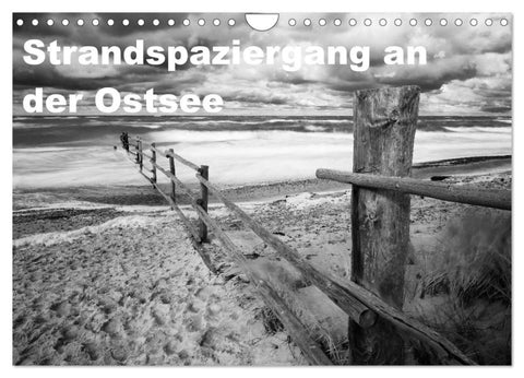 Strandspaziergang an der Ostsee (Wandkalender 2027 DIN A4 quer), CALVENDO Monatskalender