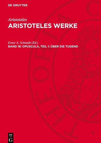 Opuscula, Teil 1: Über die Tugend