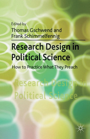 Research Design in Political Science
