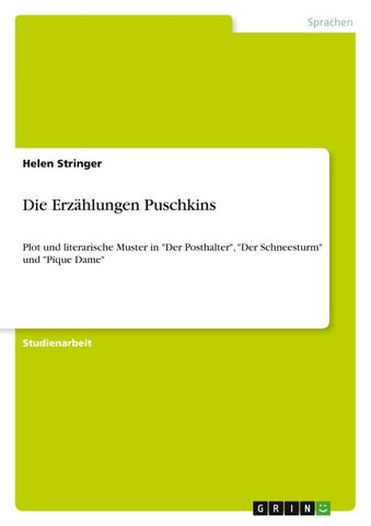 Die Erzählungen Puschkins