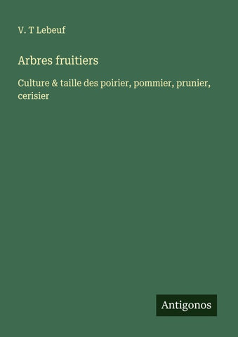 Arbres fruitiers