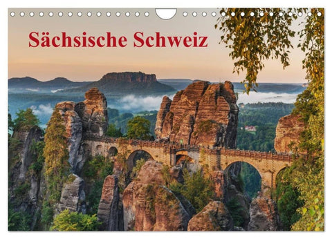 Sächsische Schweiz (Wandkalender 2027 DIN A4 quer), CALVENDO Monatskalender