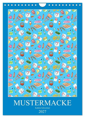 MUSTERMACKE (Wandkalender 2027 DIN A4 hoch), CALVENDO Monatskalender