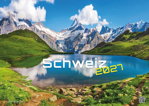 Schweiz - 2027 - Kalender DIN A3