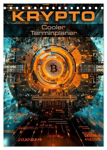 KRYPTO Cooler Terminplaner (Tischkalender 2027 DIN A5 hoch), CALVENDO Monatskalender