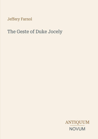 The Geste of Duke Jocely