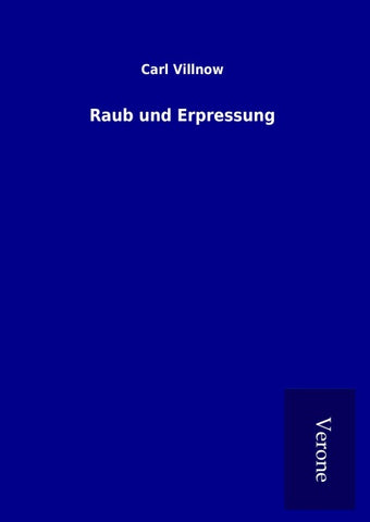 Raub und Erpressung