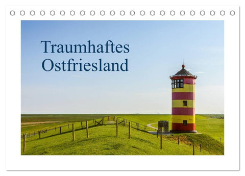 Traumhaftes Ostfriesland (Tischkalender 2027 DIN A5 quer), CALVENDO Monatskalender