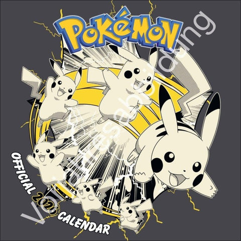 Pokémon Broschurkalender 2027