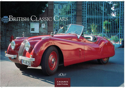 British Classic Cars Kalender 2027 – Wandkalender | Fotokalender Englische Oldtimer 35x50cm Großformat - Eleganz der Britischen Oldtimer