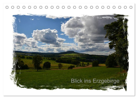 Blick ins Erzgebirge (Tischkalender 2026 DIN A5 quer), CALVENDO Monatskalender