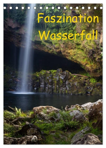 Faszination Wasserfall (Tischkalender 2027 DIN A5 hoch), CALVENDO Monatskalender