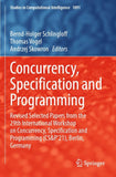 Concurrency, Specification and Programming