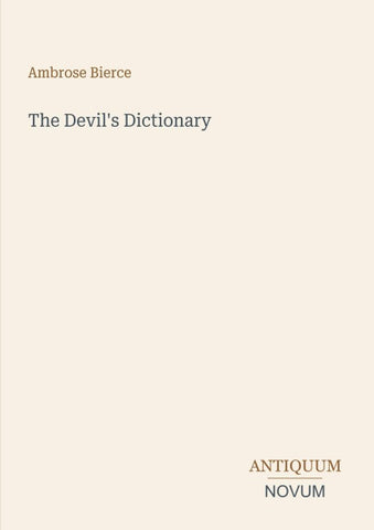 The Devil's Dictionary
