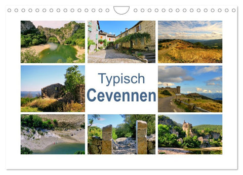 Typisch Cevennen (Wandkalender 2026 DIN A4 quer), CALVENDO Monatskalender