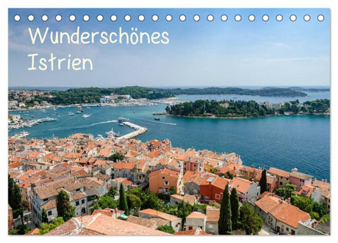 Wunderschönes Istrien (Tischkalender 2027 DIN A5 quer), CALVENDO Monatskalender